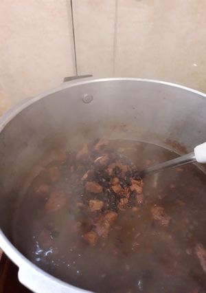 Una foto de Feijão