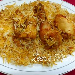 Chicken Double Piece Dum Biryani A picture of Chicken Double Piece Dum Biryani.