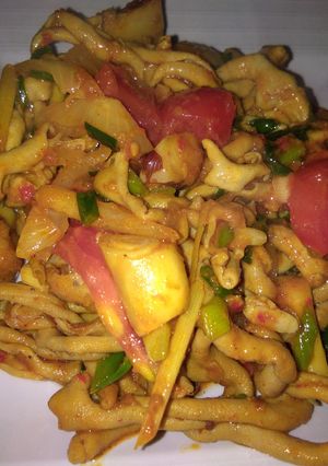 Foto resep Usus bumbu pedas