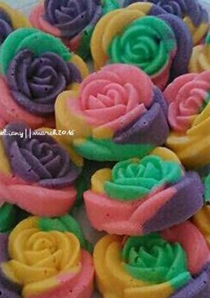 Foto resep Bolu Kukus Mawar ceria