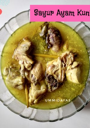 Foto resep Sayur Ayam Kuning Tanpa Santan