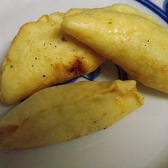 A picture of Panzerotti with Semolina Powder.