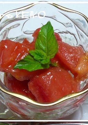A picture of [Farmhouse Recipe] Tomato Sorbet.
