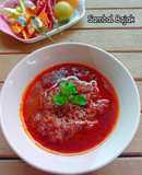 SAMBEL BAJAK (sambel terasi goreng)