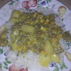 A picture of Awesome turkey meal.