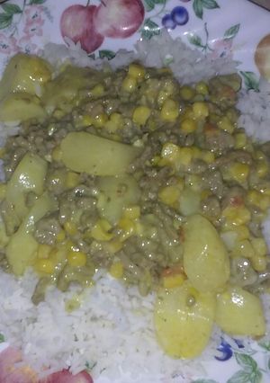 A picture of Awesome turkey meal.