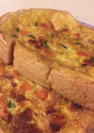 Foto resep Omelette in a hole