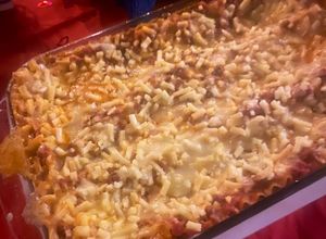 Una foto de Lasagna de carne