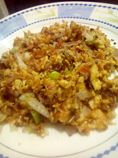 A picture of Veg n cheese scrambled egg by Nancy.