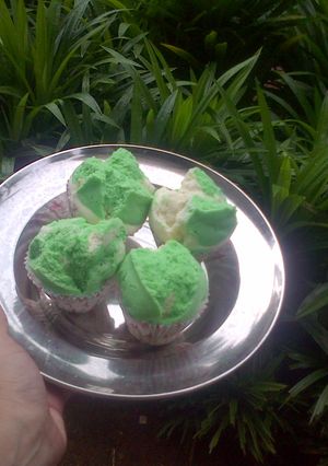 Foto resep Bolu kukus pandan no bantet (pemula)