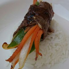 A picture of Teriyaki Beef Roll.