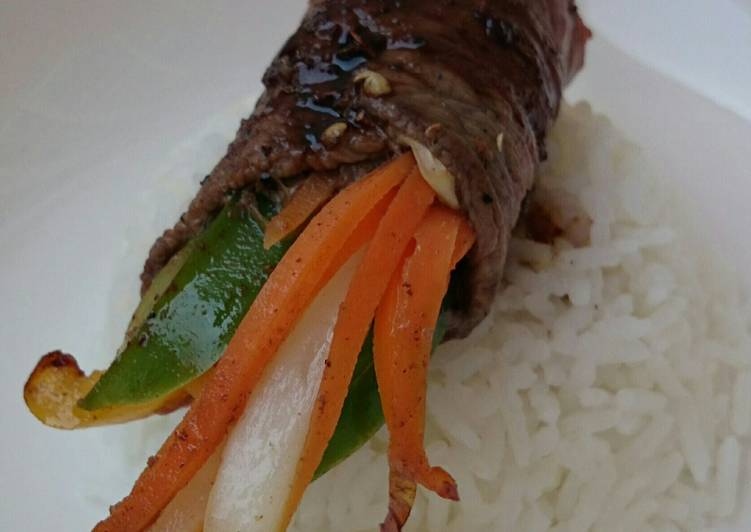 Teriyaki Beef Roll Teriyaki Beef Roll