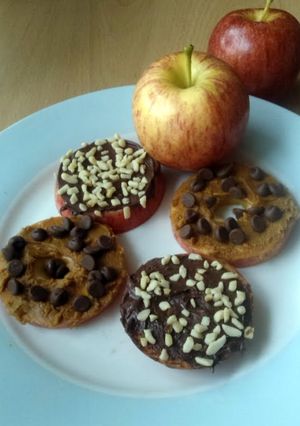 A picture of Vickys Apple 'Cookies', Gluten, Dairy, Egg & Soy-Free.