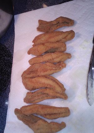 A picture of Grandpa's Fried Fish.