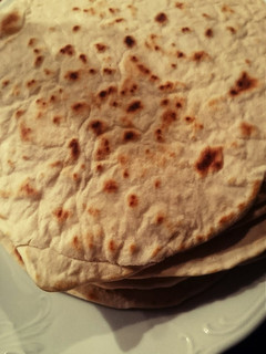 A picture of Homemade soft tortillas.
