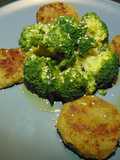 Mini Burger di Lenticchie e contorno di broccoli