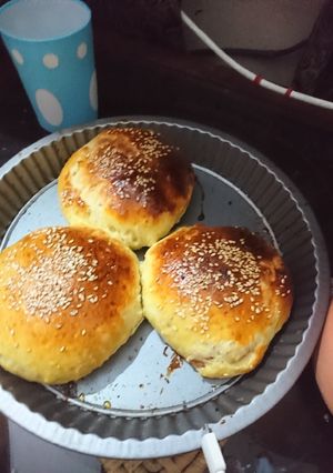 A picture of Bun at home simple.
