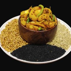 A picture of Amla pickle.