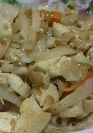 Foto resep Tumis tahu jamur tiram