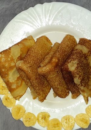 A picture of Delish eggless crepes.