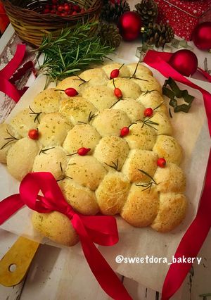 Foto di Albero di Panini al latte con lievito madre