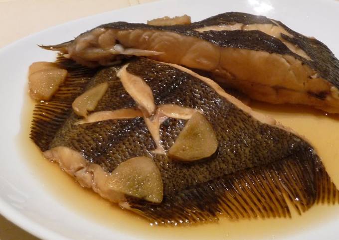 Recipe of Perfect Lightly Flavored Simmered Flounder