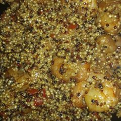 A picture of Lemon Ginger Teriyaki Shrimp.