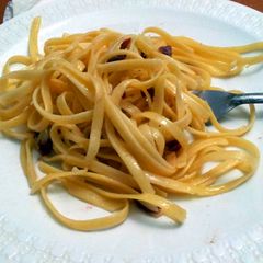 A picture of Anchovy Pasta.