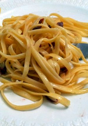 A picture of Anchovy Pasta.