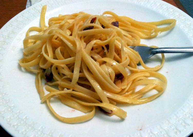 Easiest Way to Make Speedy Anchovy Pasta