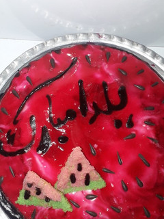 عکسی از دستور کیک شب یلدا 🍉