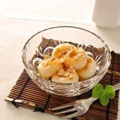 A picture of Chewy Tofu Shiratama.