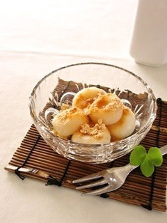 A picture of Chewy Tofu Shiratama.