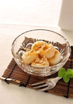 A picture of Chewy Tofu Shiratama.