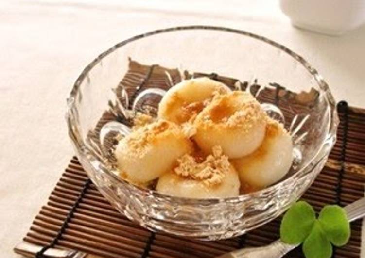 Recipe of Perfect Chewy Tofu Shiratama