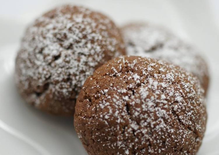 Quickly Made! Milk Cocoa Cookies