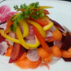 A picture of Healthy veggie salad.