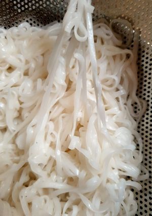 Hình của món Sợi phở nhỏ bằng máy philip.