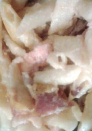 A picture of Chicken Bacon Ranch Pasta.