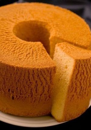 A picture of Easy! Foolproof! Light and Fluffy Chiffon Cake.