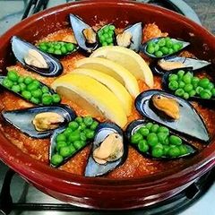 A picture of Monkfish casserole.