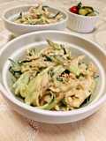 Addictive Chicken Tender and Cucumber Salad with Sesame Dressing