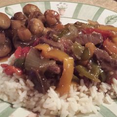A picture of Shortcut Pepper Steak.