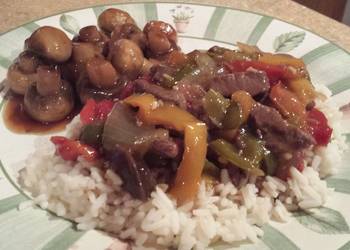 Easiest Way to Cook Yummy Shortcut Pepper Steak