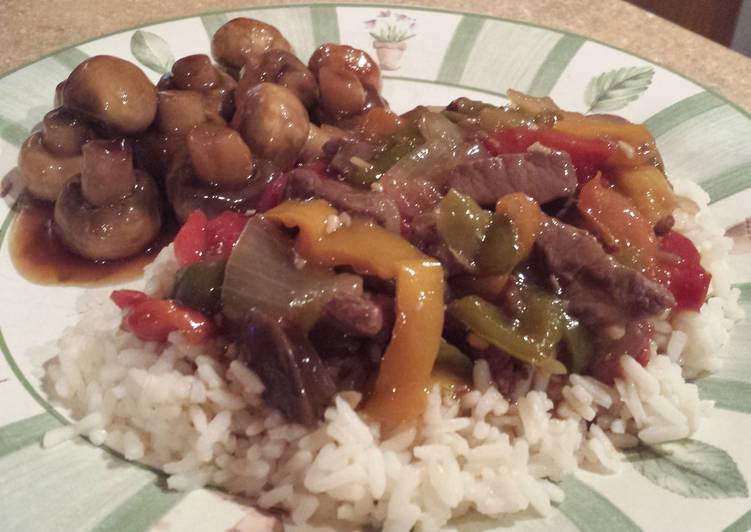 Shortcut Pepper Steak