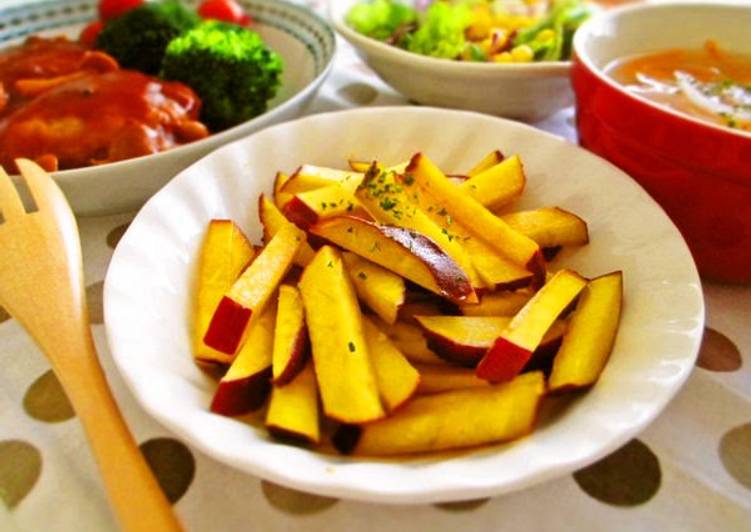 Steps to Prepare Quick Simple Side Dish: Sweet Potato Sautéed with Lemon Butter