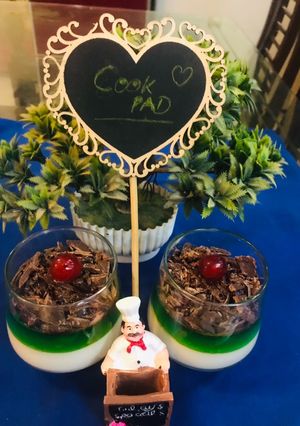 A picture of Chocolate coconut trifle.