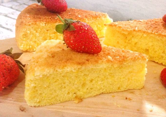 Resep Bolu Jagung Sehat (tanpa oven, tanpa pengembang Resep Bolu Jagung Sehat (tanpa oven, tanpa pengembang