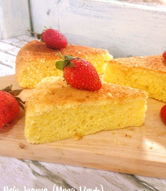 Foto resep Bolu Jagung Sehat (tanpa oven, tanpa pengembang/emulsifier)