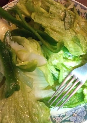 Una foto de Ensalada verde 💚